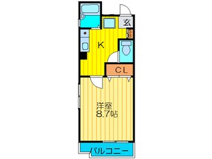 コラウ－ペ八島の物件間取画像